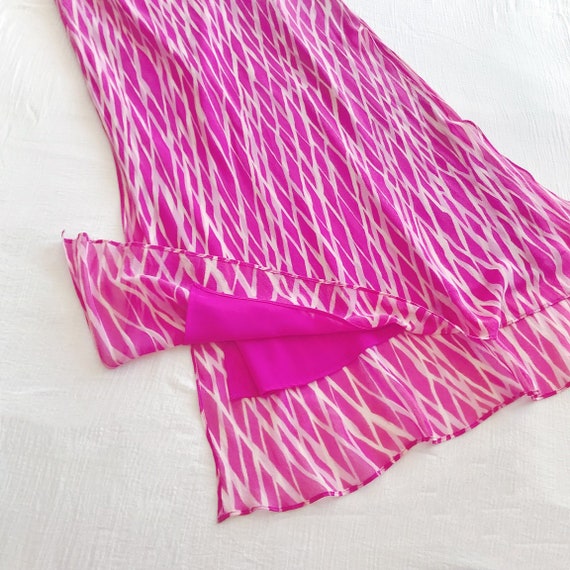 vintage skirt silk skirt pencil skirt mermaid ski… - image 8