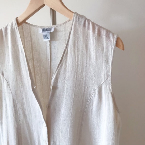 vintage silk blouse silk shirt silk top tank top … - image 5