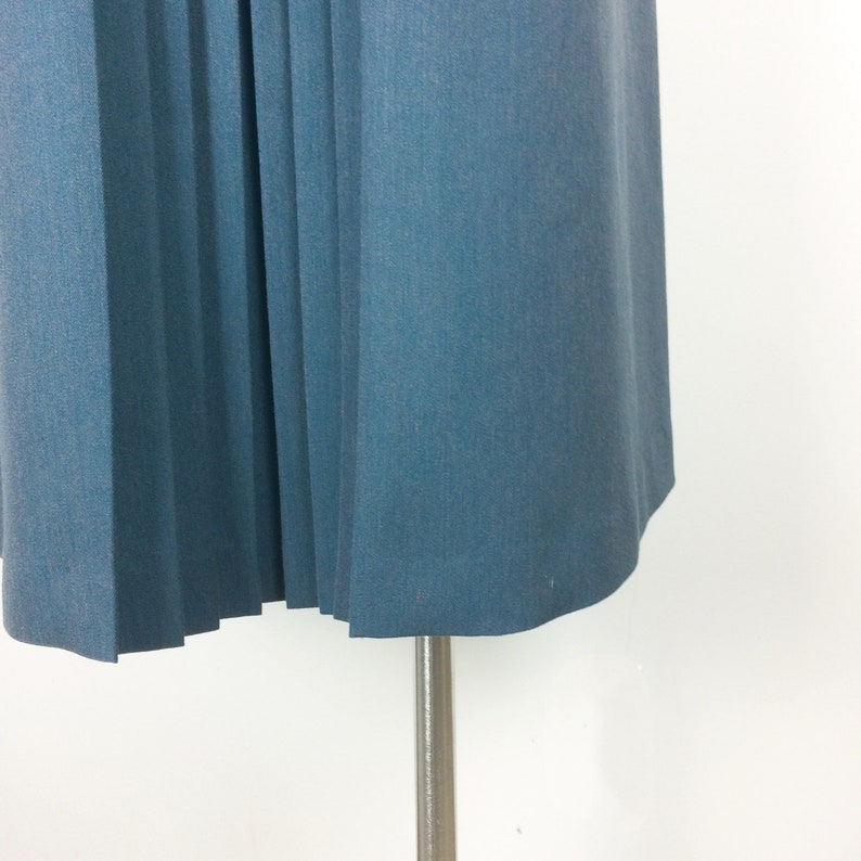 vintage maternity dress pleated pinafore dress maxi dress overall dress size SM Made in USA