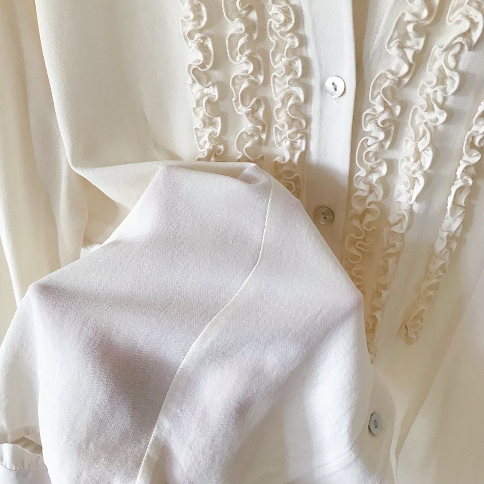 登場! blouse/white ribbon classy | Dolce. de maison トップス