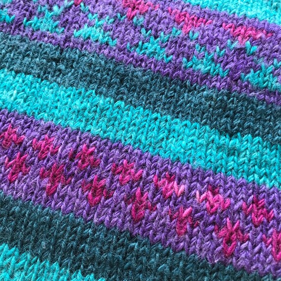 vintage lopi sweater vintage wool sweater handmad… - image 8