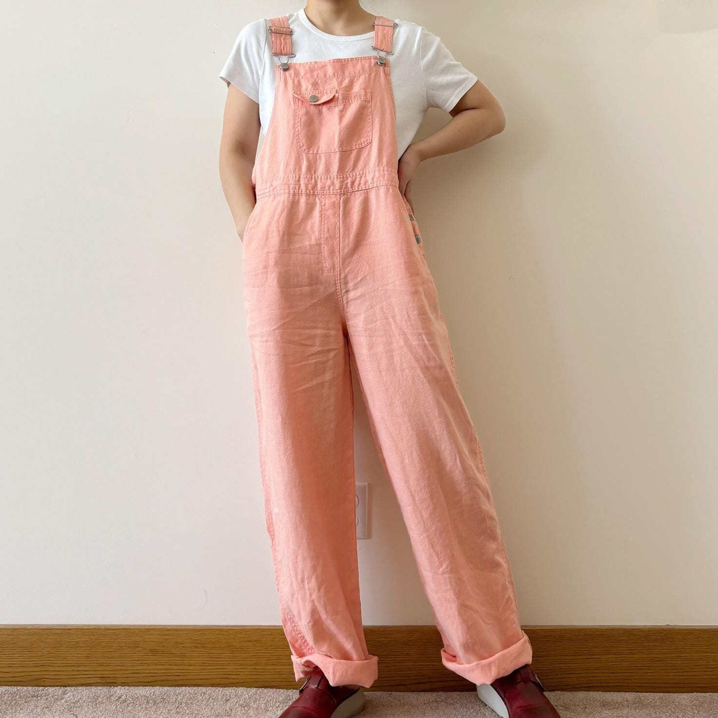 90s Linen Overalls - Etsy 90s Linen Overalls - Etsy