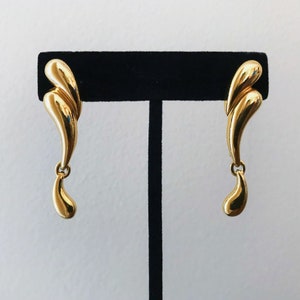 vintage earrings golden earrings statement earrings drop earrings teardrop earring stud earrings dangle earrings cocktail costume earrings