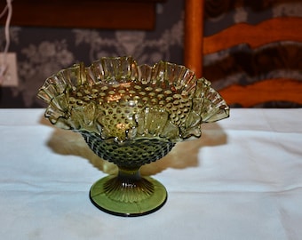 ヴィンテージ フェントン コロニアル グリーン ホブネイル ツイスト