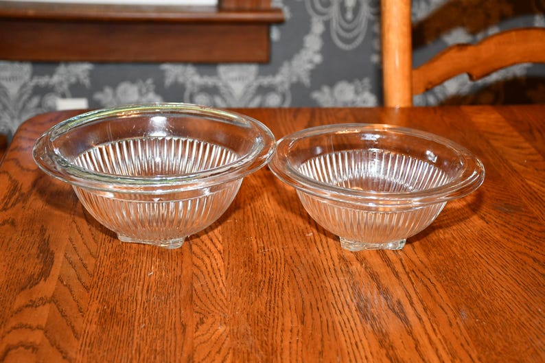 Clear Depression Glass Bowl