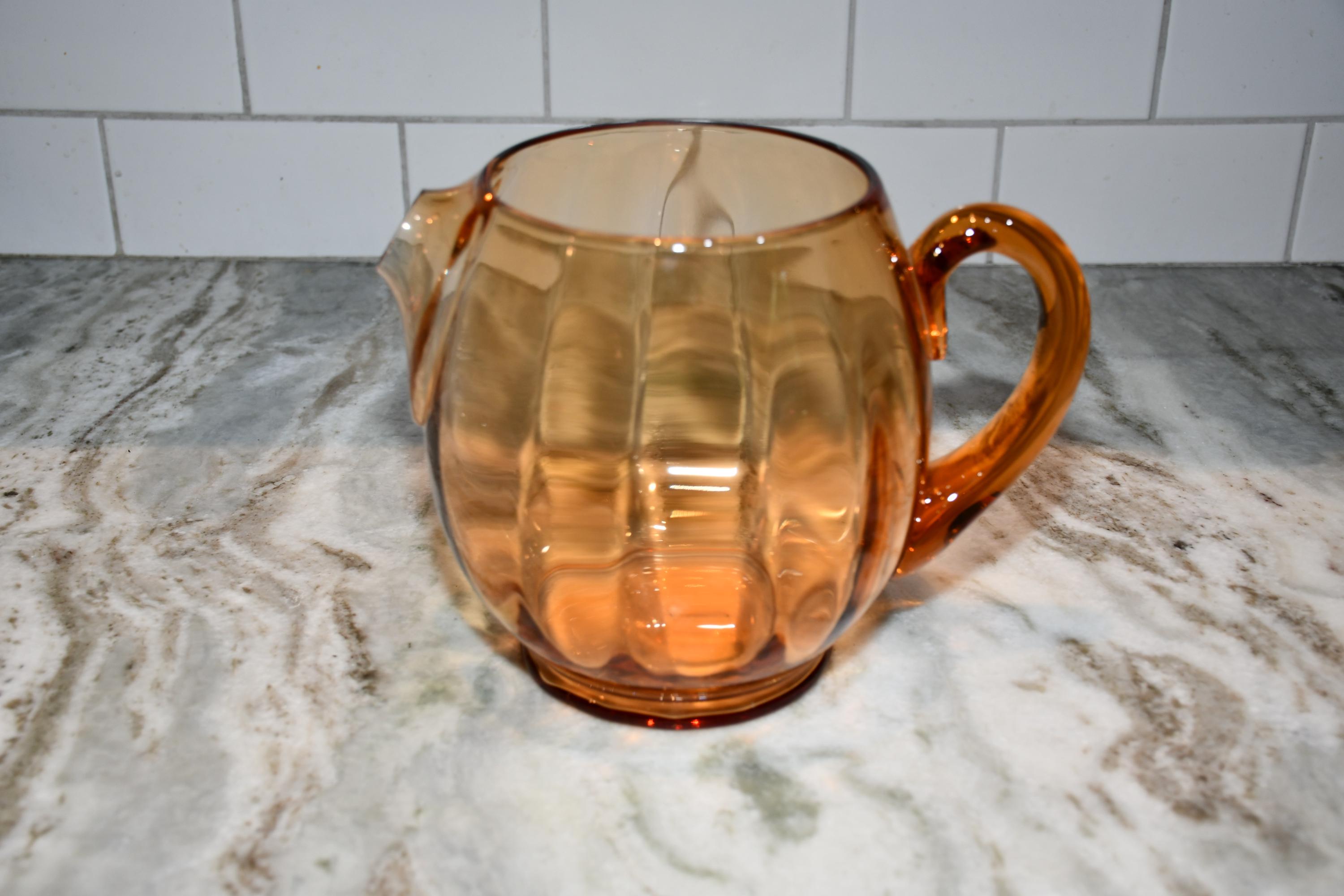 Round glass pitcher - Etsy 日本