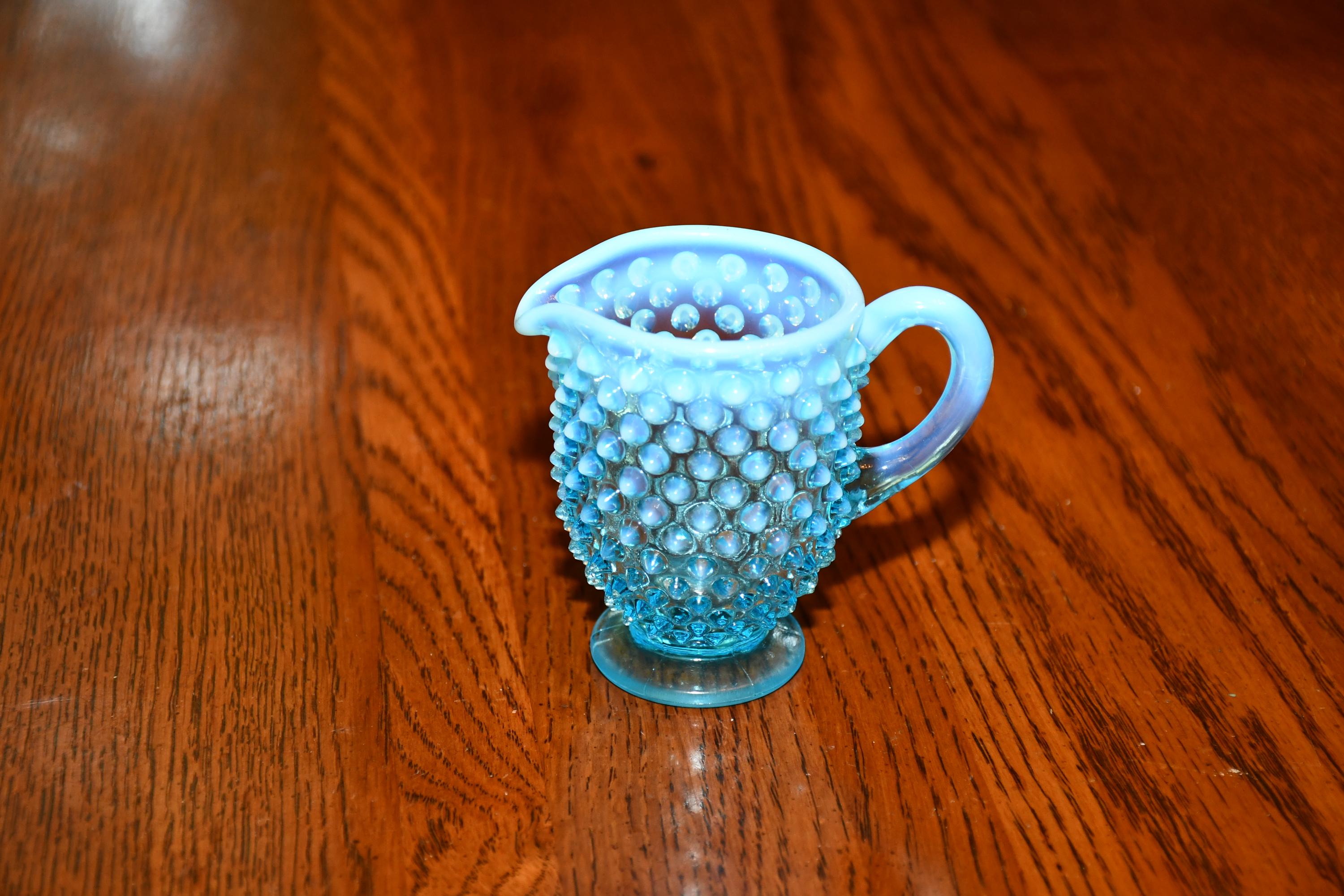 Fenton Blue Hobnail - Etsy