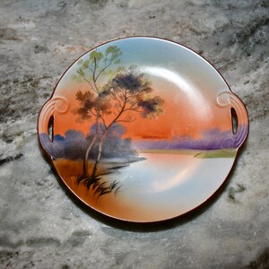 Noritake Lake Scene - Etsy