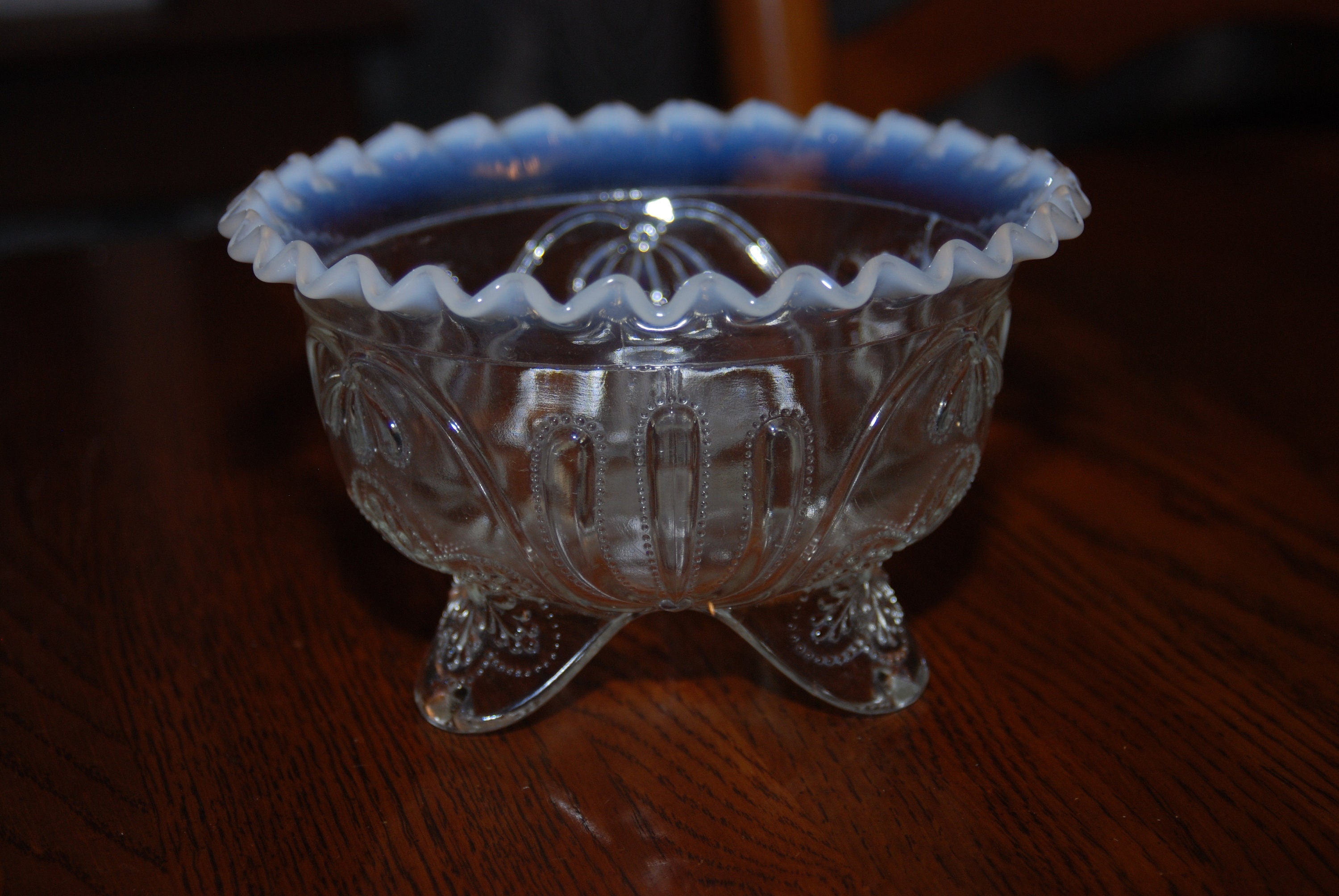 希少品】 ジェファーソングラス キャンディー ボウル ヴィンテージ USA