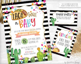 etsy taco bout a baby