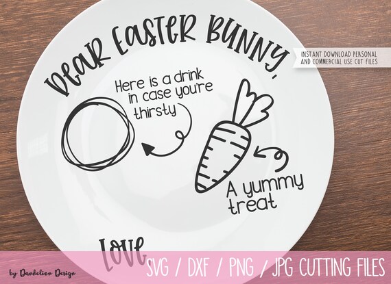 Download Carrot For Bunny Dear Bunny Tray Svg Png Easter Placement Svg Dear Easter Bunny Svg Easter Plate Svg Kids Easter Svg Easter Tray Svg Tools Craft Supplies Tools Vadel Com