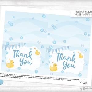 Rubber Ducky Baby Shower Invitation Printable - Etsy