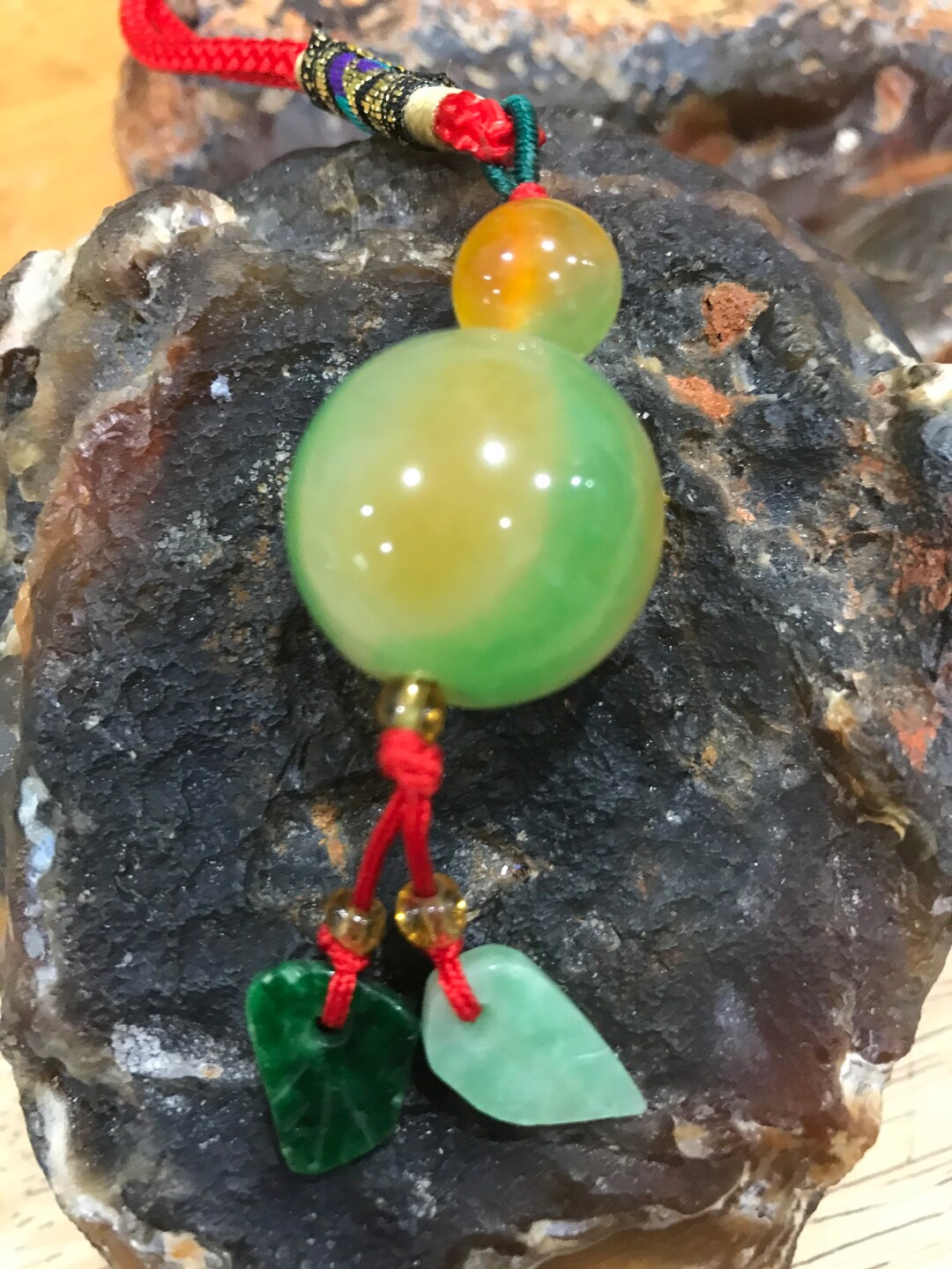 Natural Jade Lucky Charm Jade 100 Vintage Etsy Australia