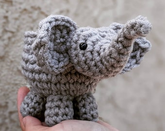 PATTERN ONLY - Small Elephant Planter