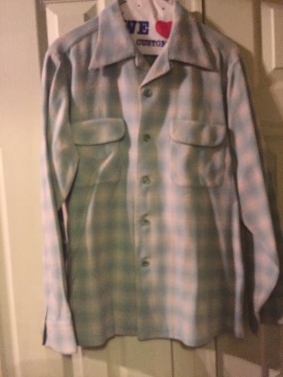 Pendleton wool shirt circa 1945 - shadow plain bab