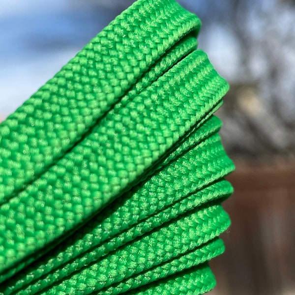 Green – 96 inch CORE Roller Skate Laces (Narrow 6mm)