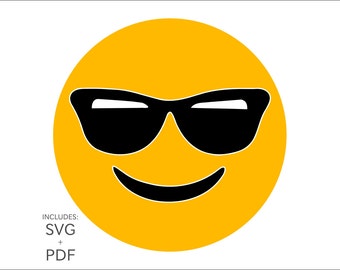 Download Emoji birthday svg | Etsy
