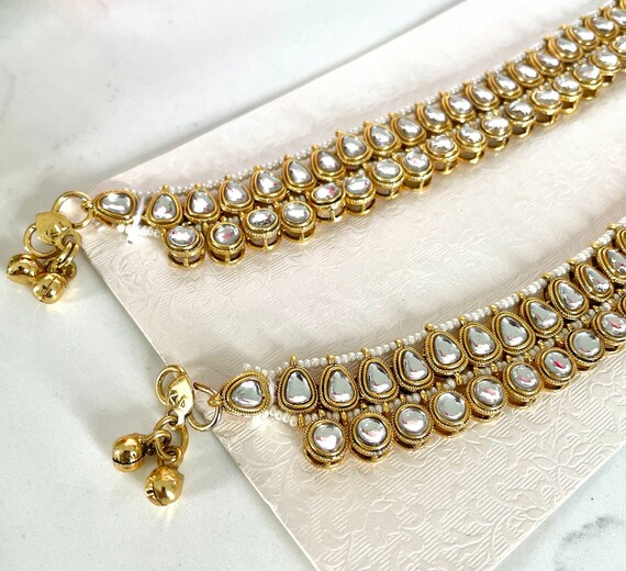 Real on sale gold payal