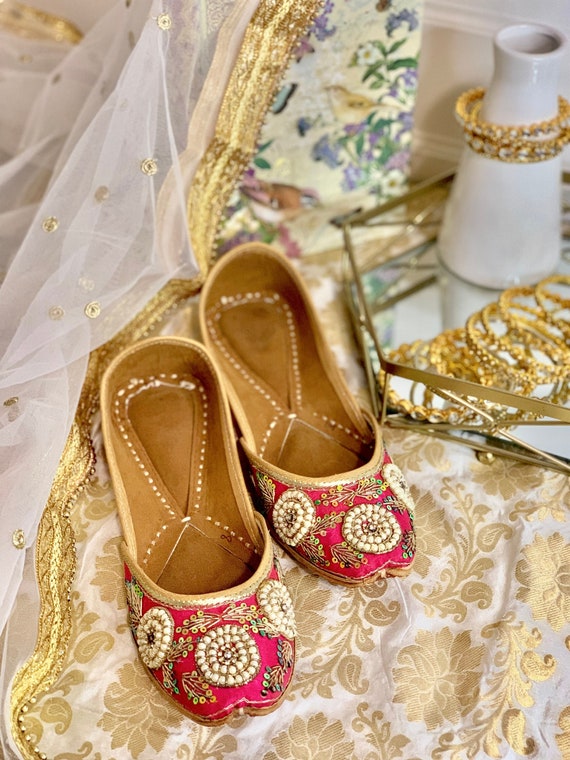 Hot pink slip on shoes 2025