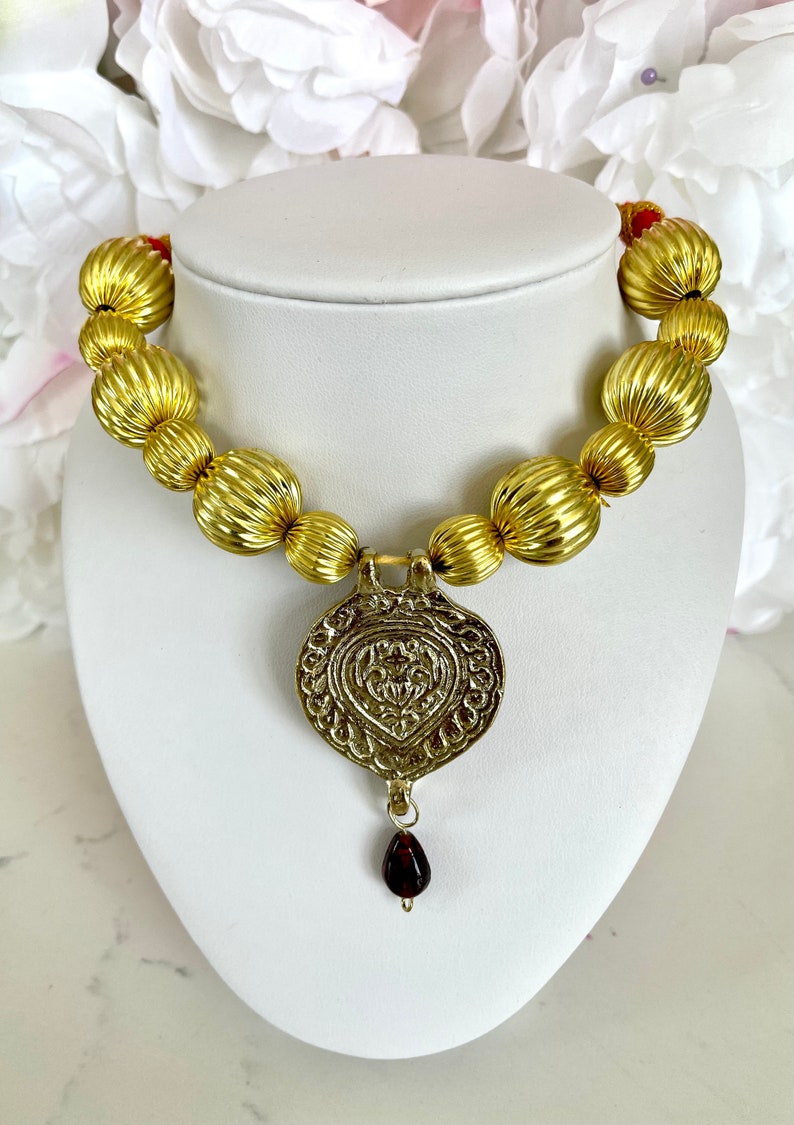 Men's Gold Kaintha, Gold Kentha, Men's Punjabi Wedding Accessory