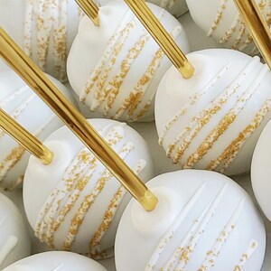 Gold Stick Cake Pops Wedding Baby Shower - Etsy