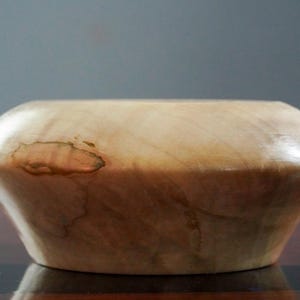 Small Hand-Turned Decorative Maple Bowl