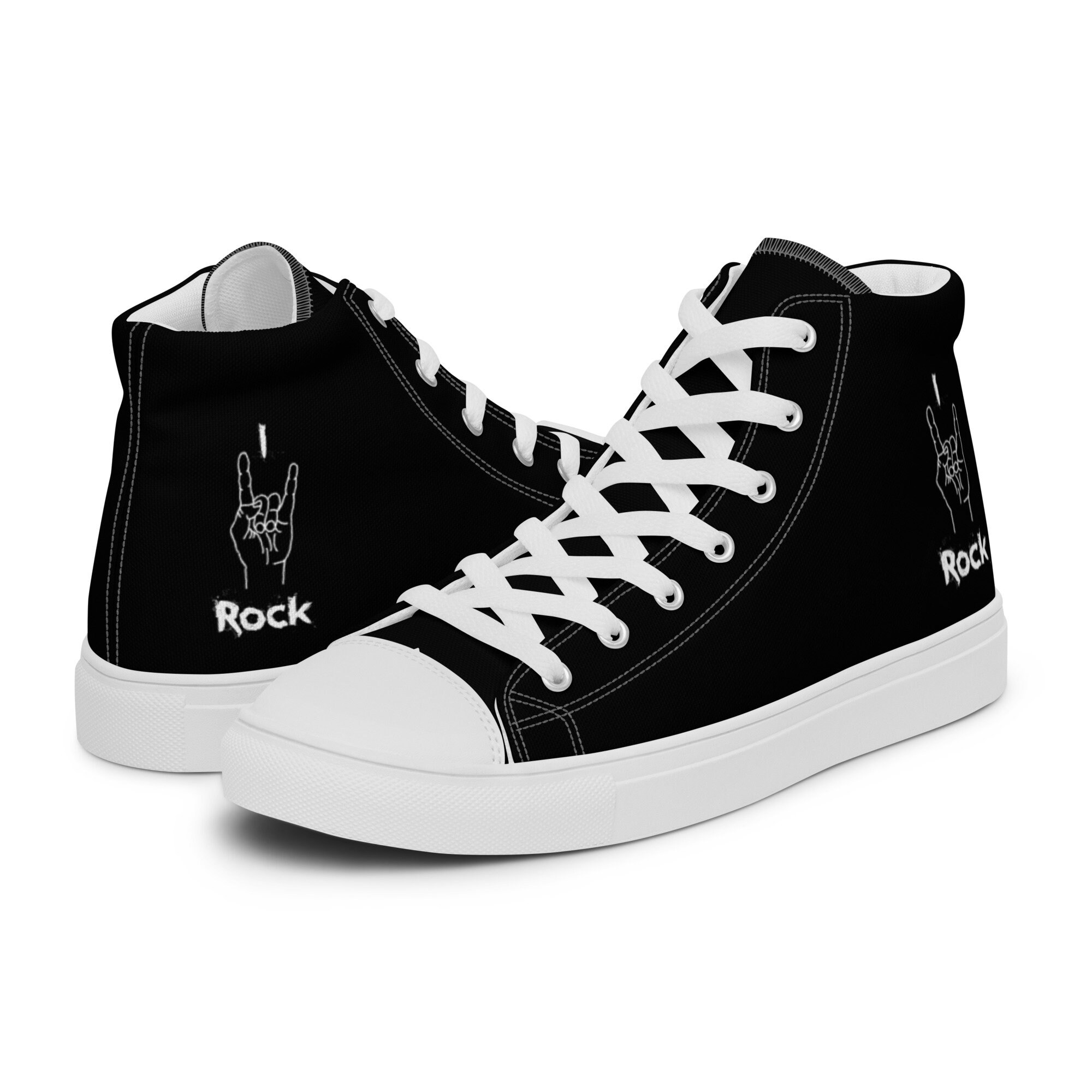 Rock canvas shoes deals