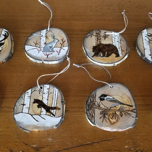 Christmas Woodland Ornaments