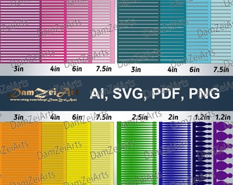 Pompom Paper Flower Center Templates SVG, PDF, PNG mix of 16 pompom / Digital Download