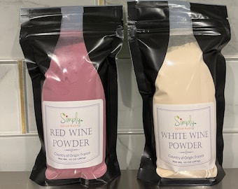 Wine Lovers Set - Red & White Wine Powder from France (FREE DOMESTIC SHIPPING)