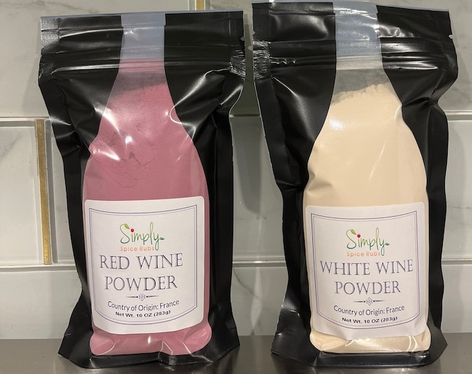 Wine Lovers Set - Red & White Wine Powder from France (FREE DOMESTIC SHIPPING)