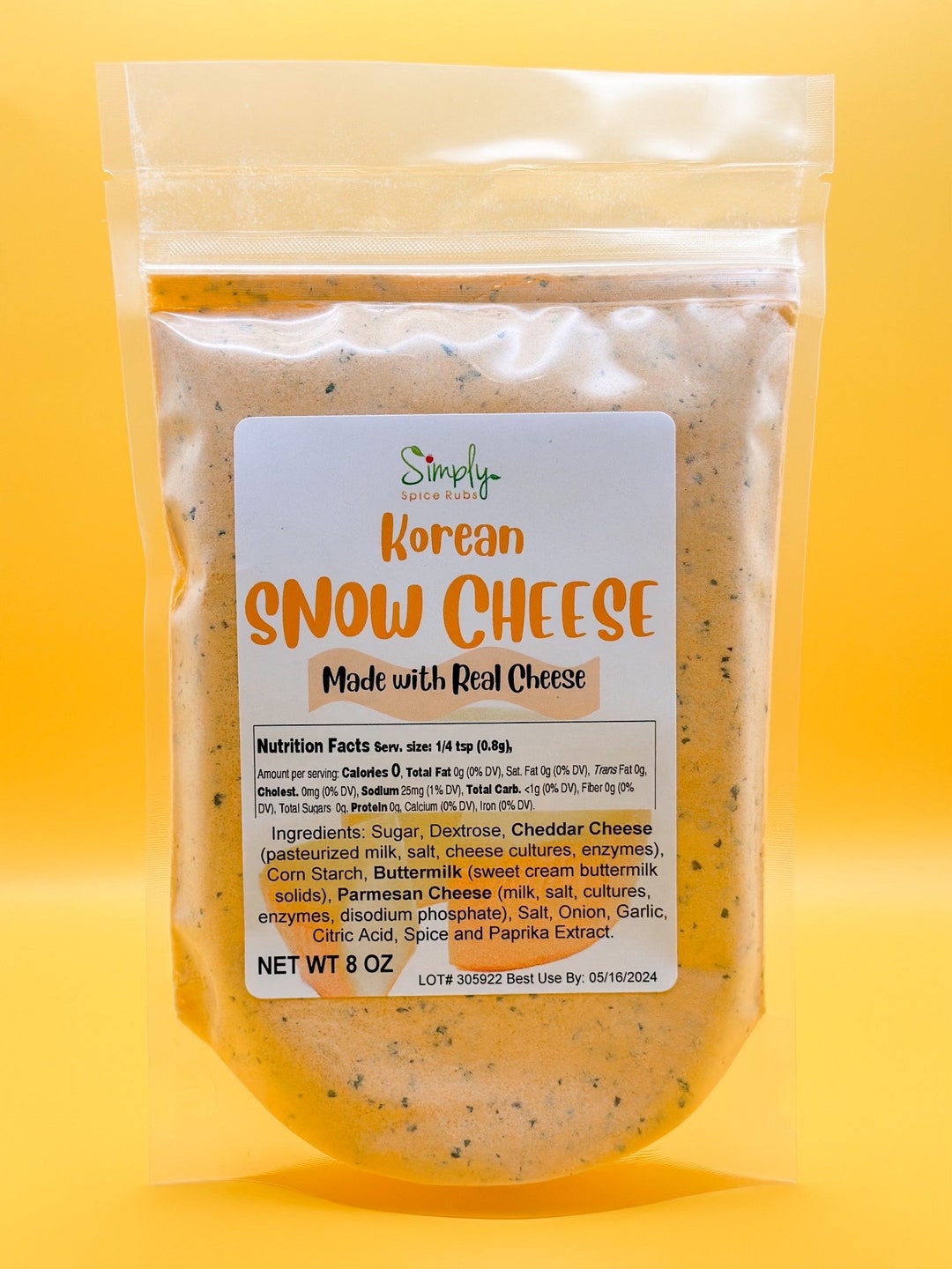 Korean Snow Cheese Powder Etsy