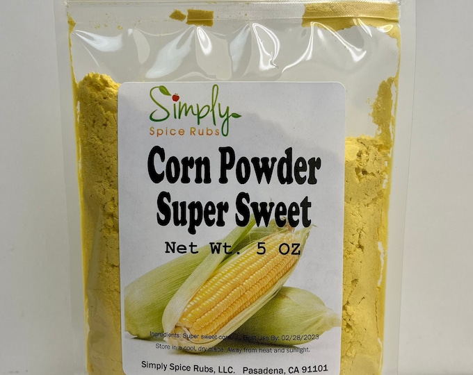 Super Sweet Corn Powder, Dehydrated