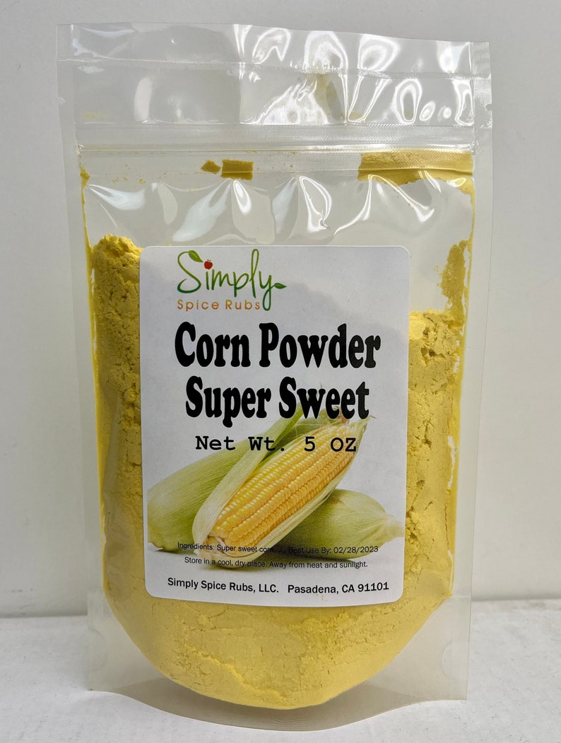 Super Sweet Corn Powder, Dehydrated Etsy