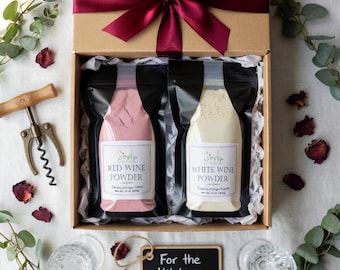 Wine Lovers Set - Red & White Wine Powder from France