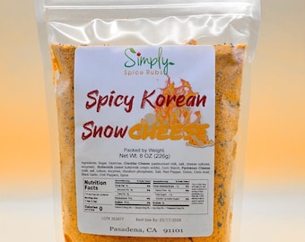 SPICY Korean Snow Cheese Powder