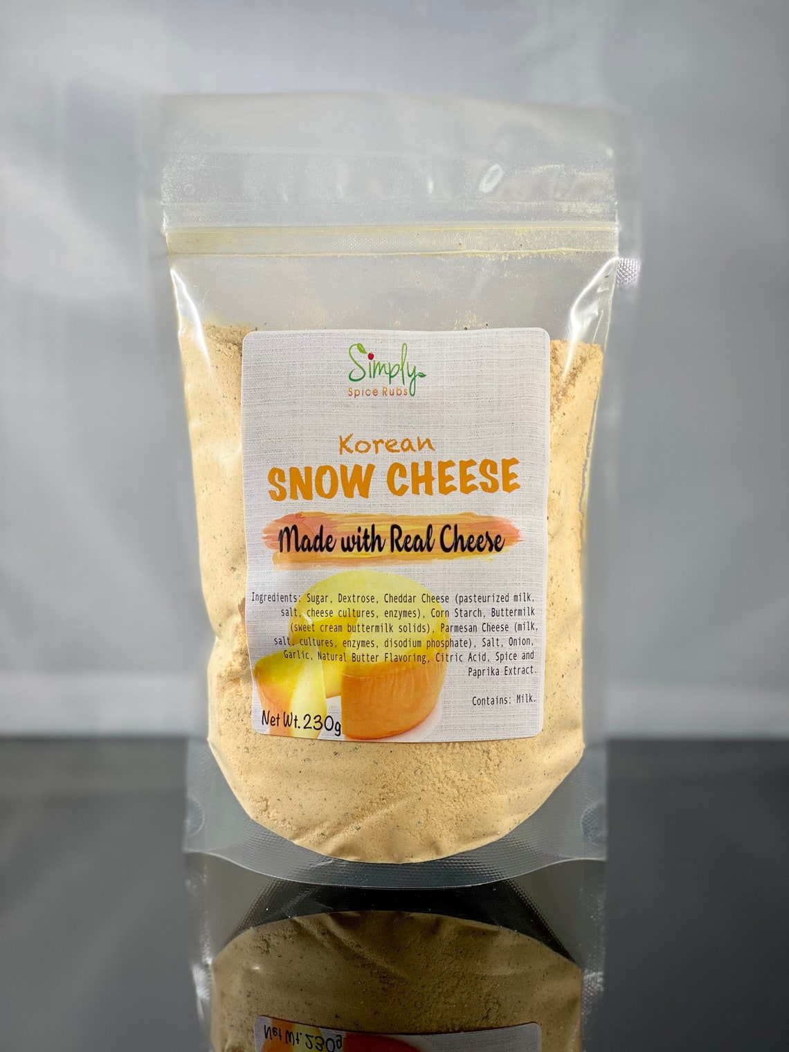 Korean Snow Cheese Powder Etsy Canada