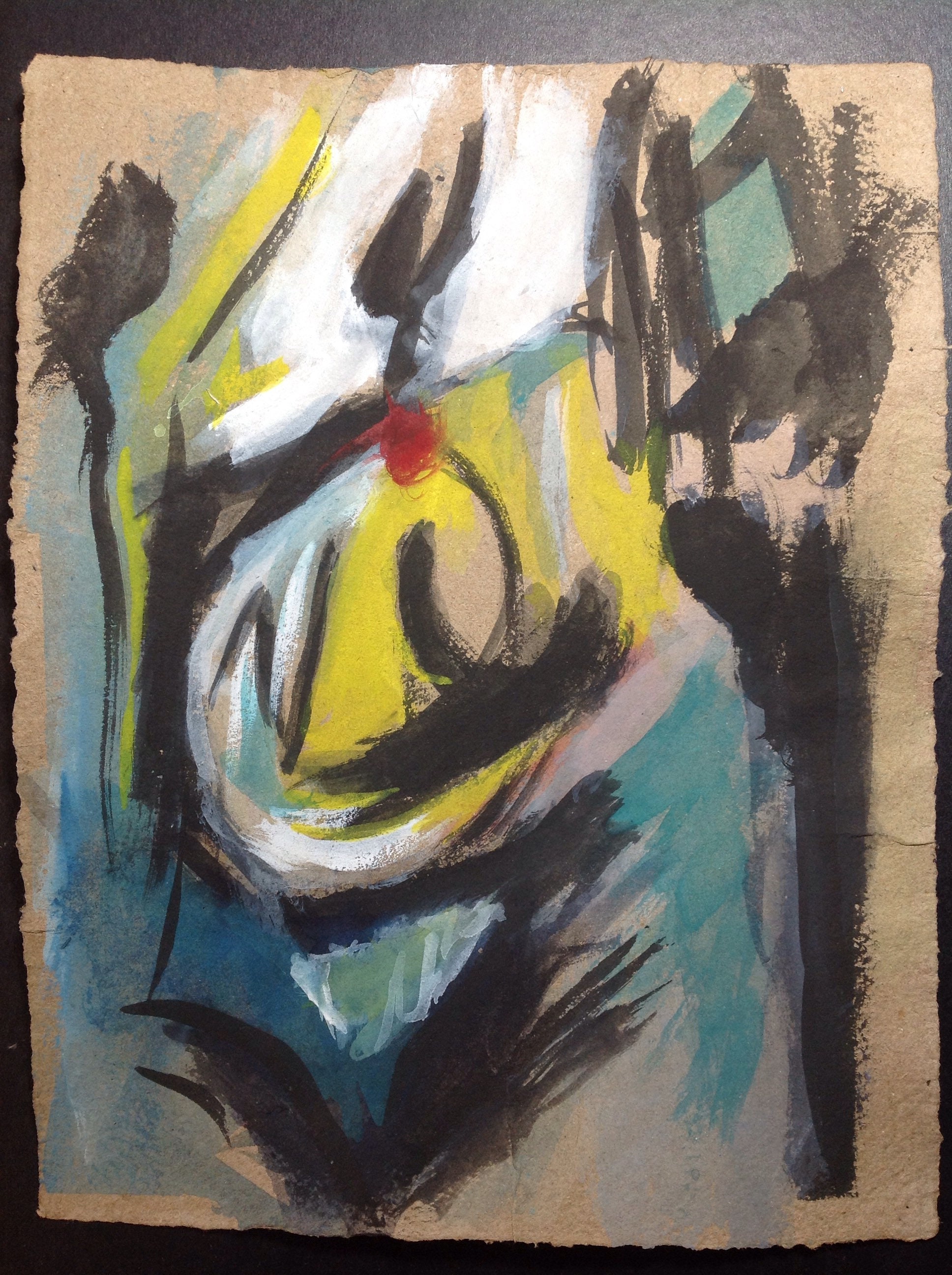 Study of Jackson Pollock's mural 1943 Middle Etsy