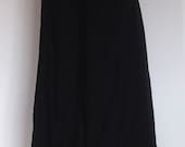 Late Victorian Edwardian style ladies Skirt, maxi full length with ruffle sizes 4-30