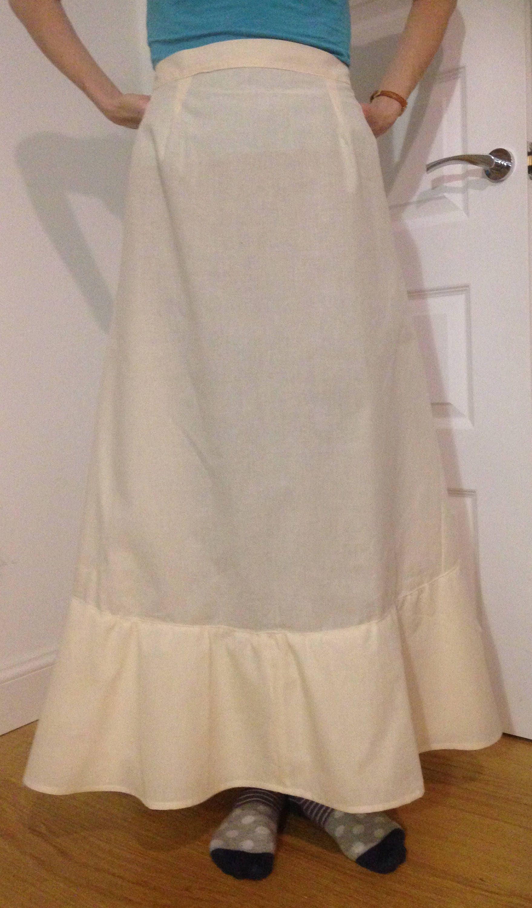 Petticoat/underskirt Late Victorian Style Ladies Maxi Full | Etsy