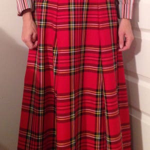 Plaid skirt size 20 hotsell
