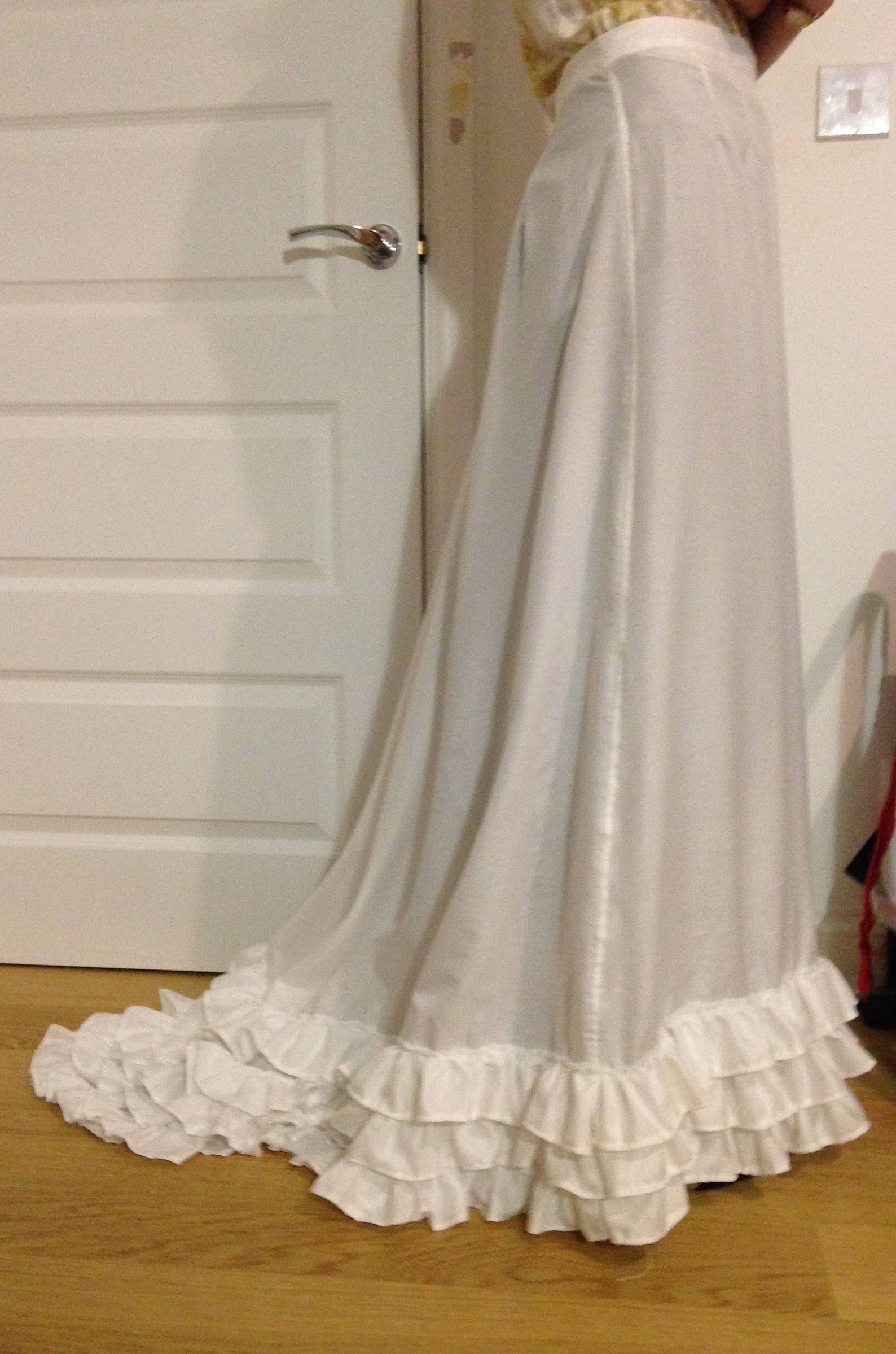 Jupon à Cerceaux Victorien 3 Cercles - Pour Robe Bustle Style Rétro - Taille Réglable 45-90 Cm