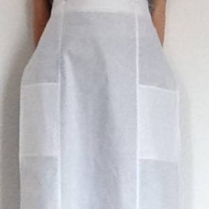 Victorian/WW1 WWI style Nurse Full Apron Uniform Historical Costume