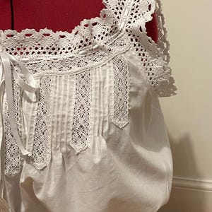 Victorian style corset cover, chemise combinations undergarment camisole Steampunk, sizes 4-30 image 6