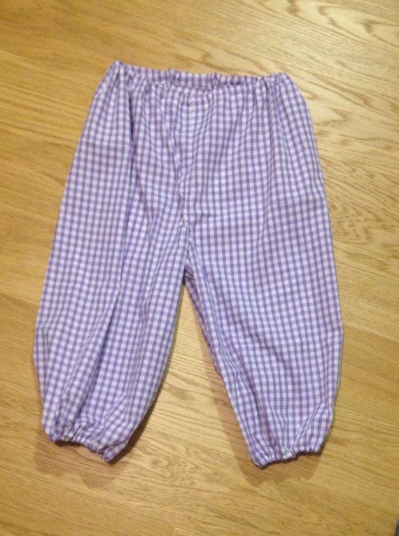 taffeta size 4-30 costume Handmade Victorian style Bloomers pants capris