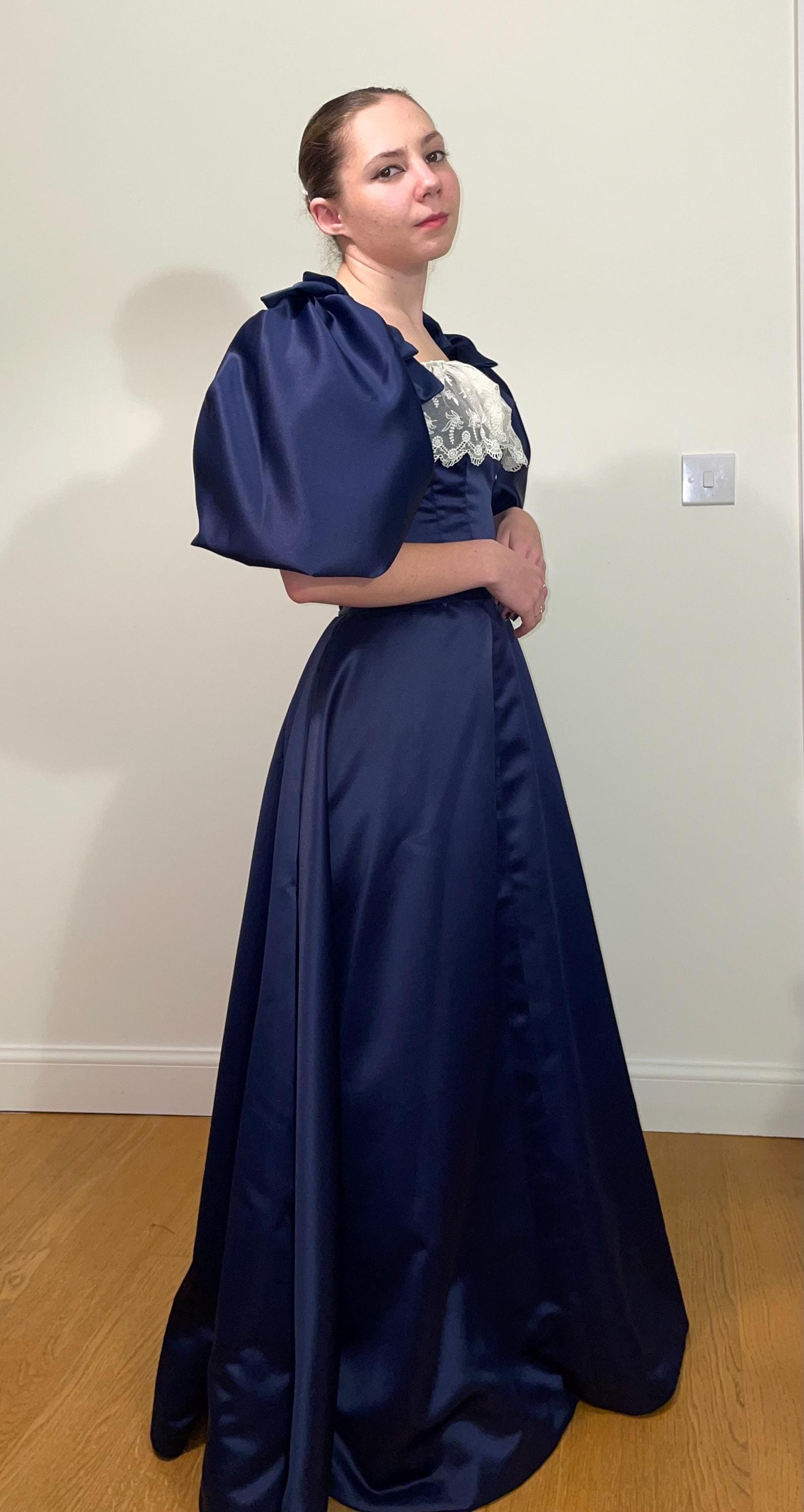 1890 Evening Dress - Etsy