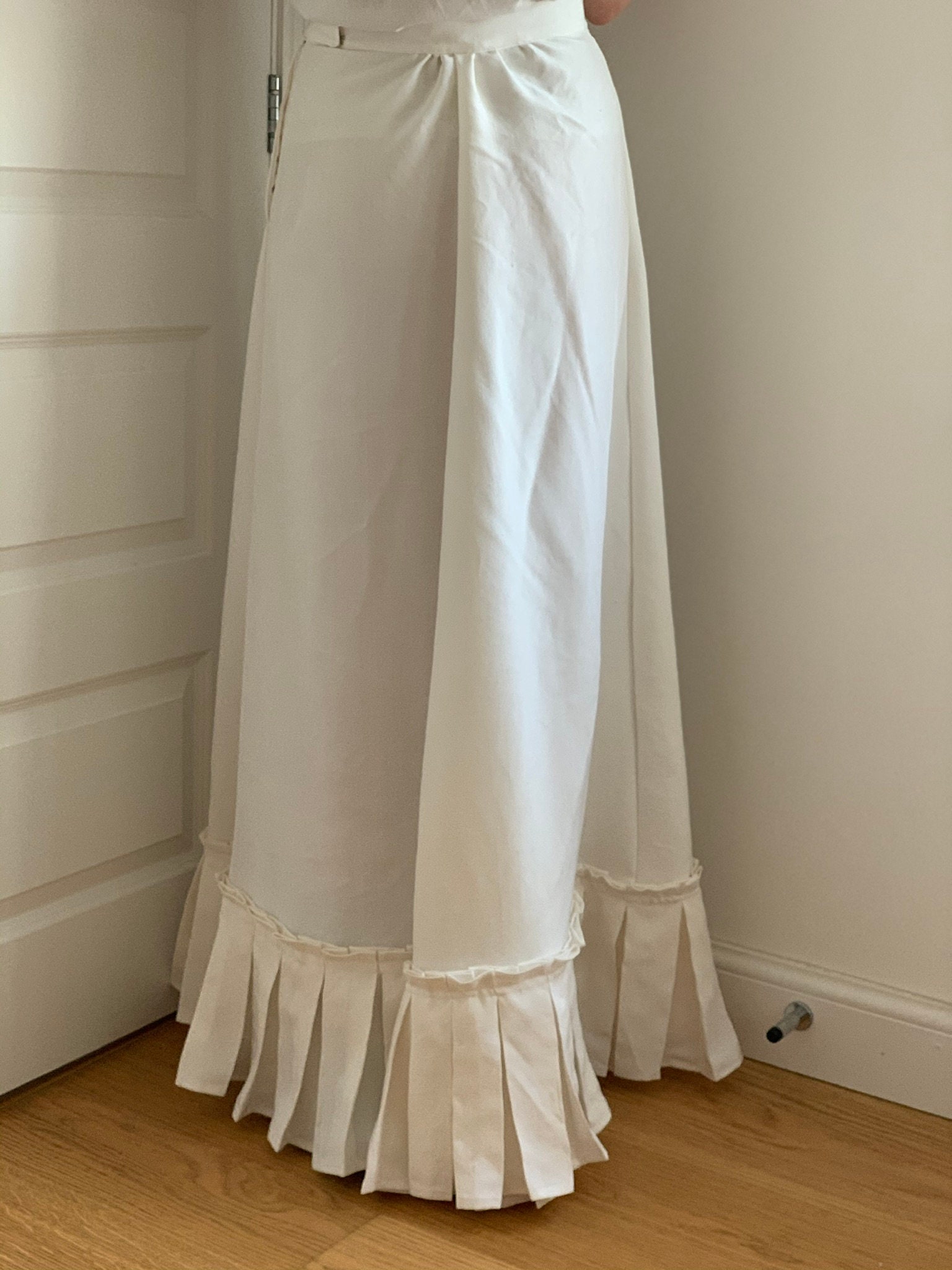 Petticoat/underskirt Late Victorian Style Ladies Maxi Full | Etsy
