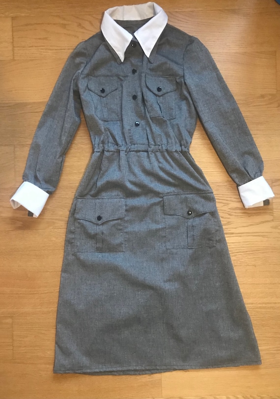 grey nurse dress NCLD main image 0