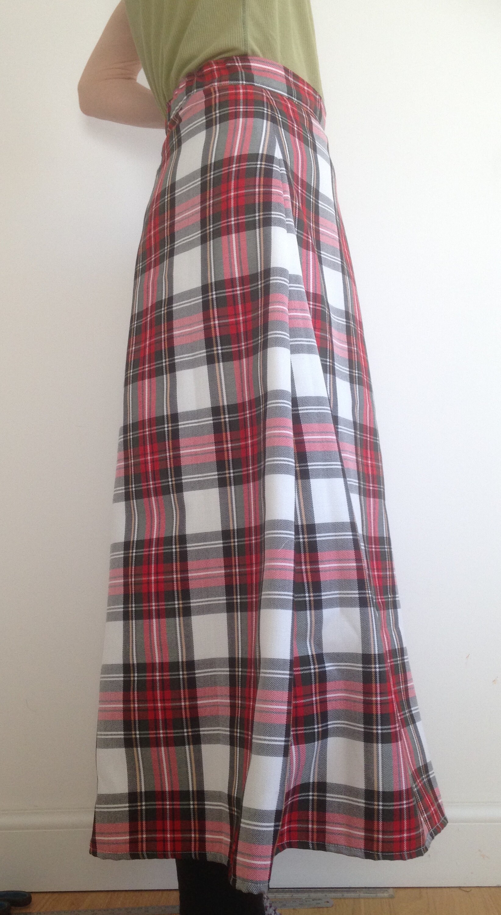 Tartan Plaid Royal Stewart A-line 6 Panels Skirt Ladies 90 Cm - Etsy UK