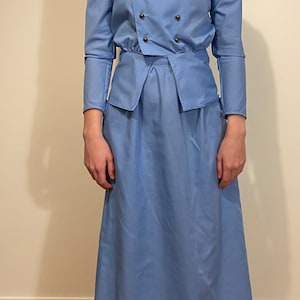 Canadian Nurse Uniform Style WW1 WWI Historical Costume dress blouse, skirt, sizes 4-28